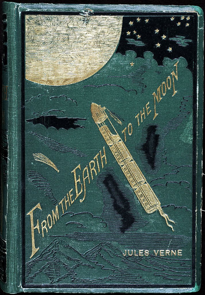 Jules Verne's Extraordinary Moon Prophecy (image credits: wikimedia)