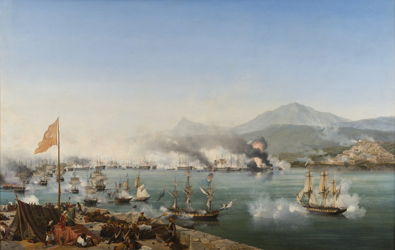 Navarino Bay: The Last Great Naval Battle of the Age of Sail (image credits: wikimedia)