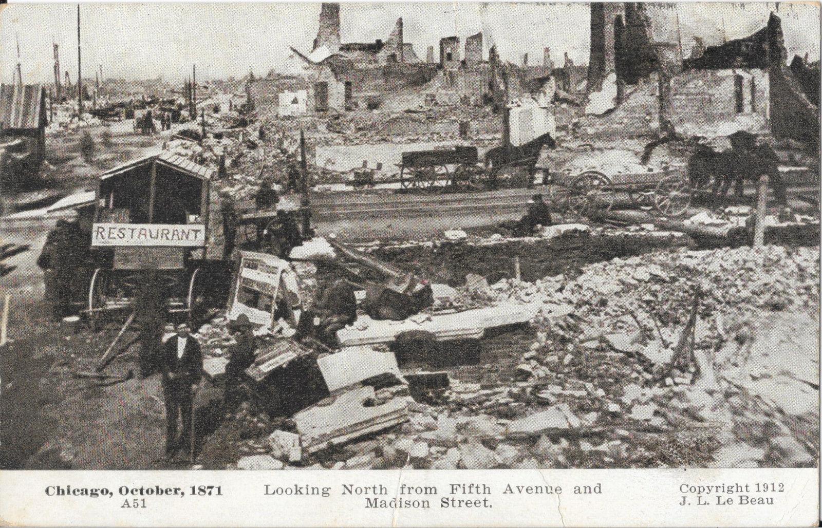 The Great Chicago Fire and The Devil in the White City (image credits: wikimedia)