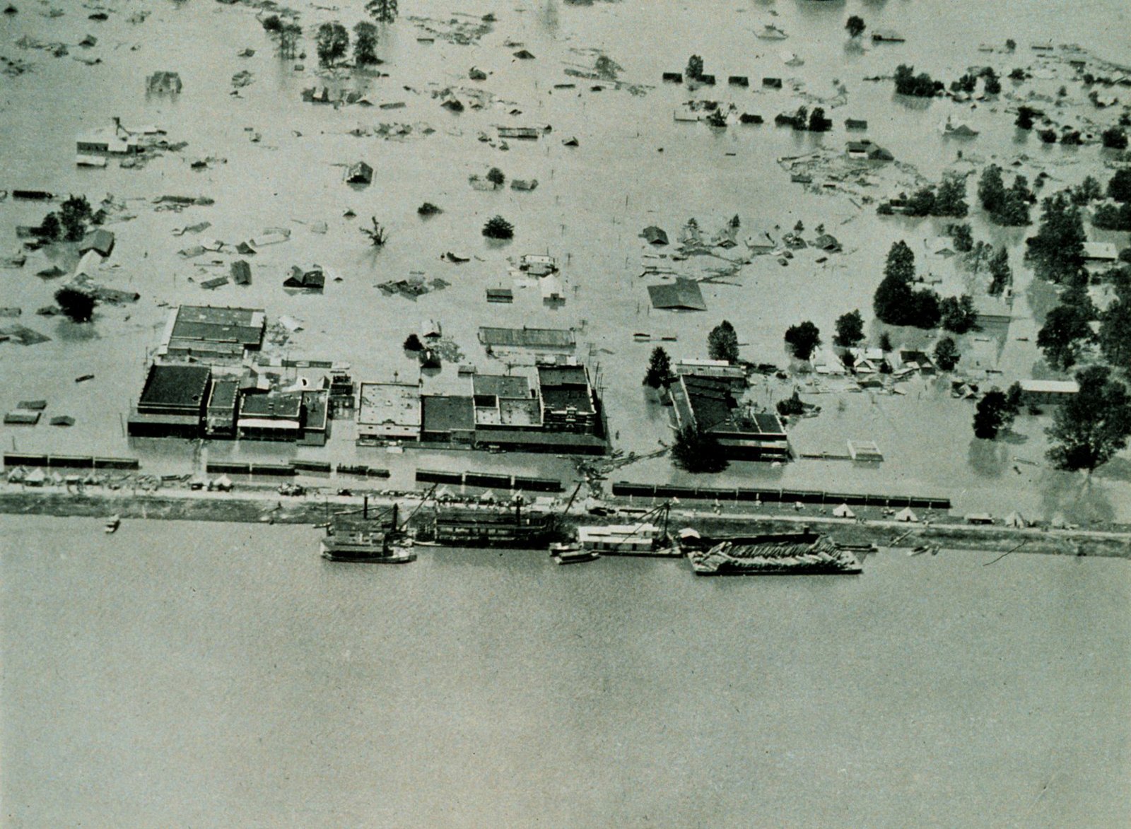 The Great Mississippi Flood and Rising Tide (image credits: wikimedia)