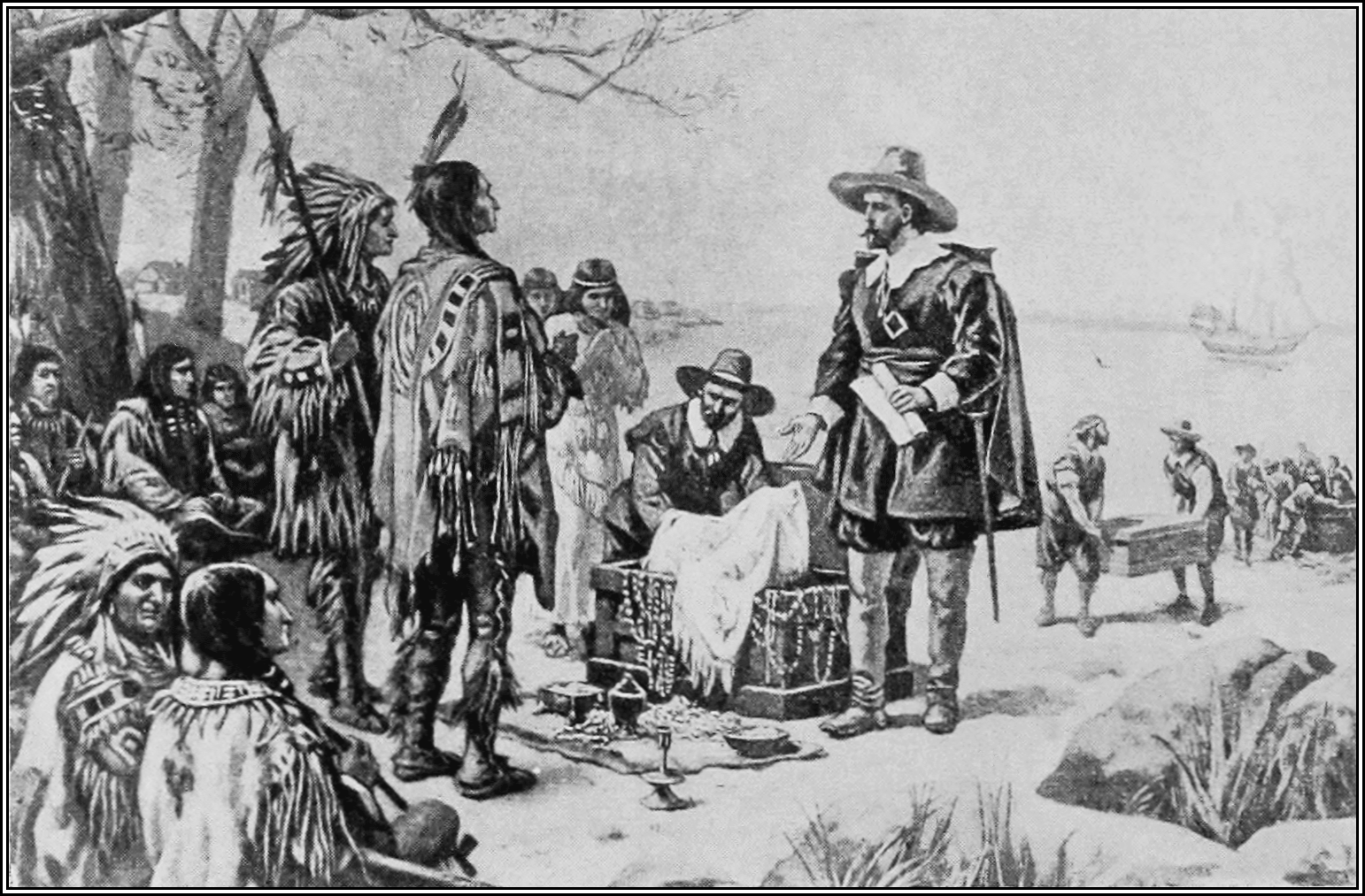 Manhattan's Lenape Trading Ground (image credits: wikimedia)