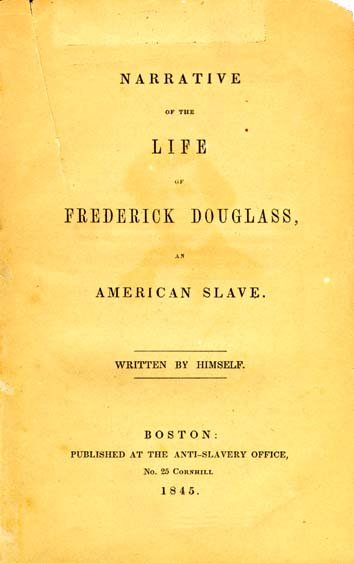The Narrative of the Life of Frederick Douglass by Frederick Douglass (image credits: wikimedia)