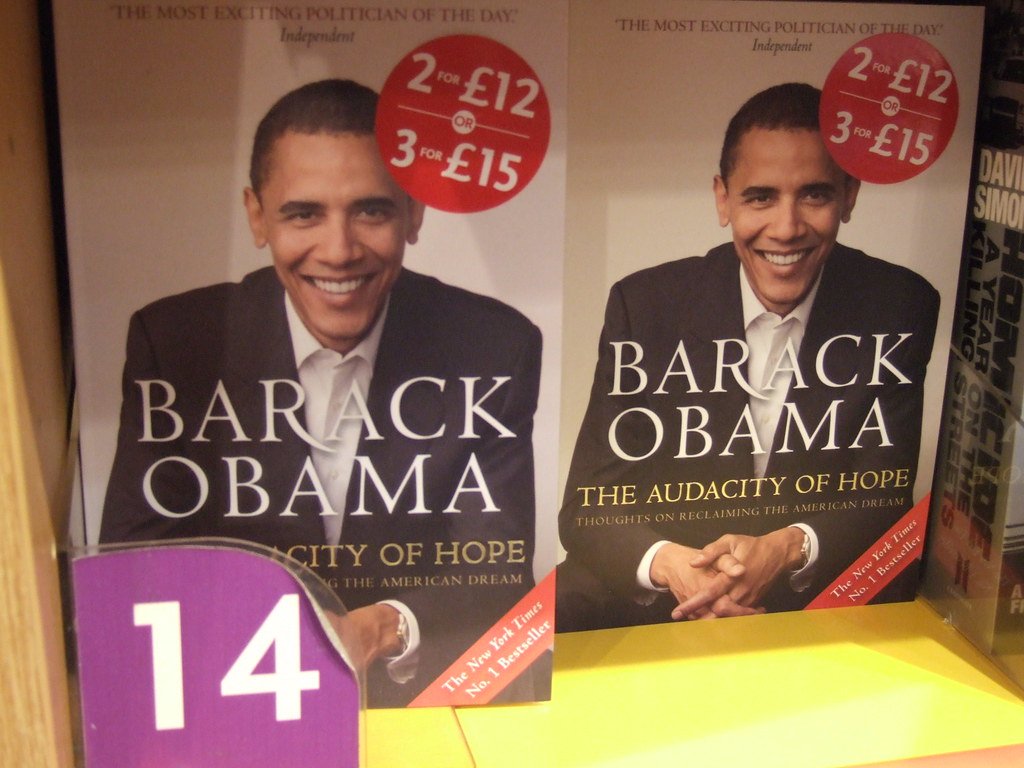 The Audacity of Hope and Barack Obama’s Vision (image credits: flickr)