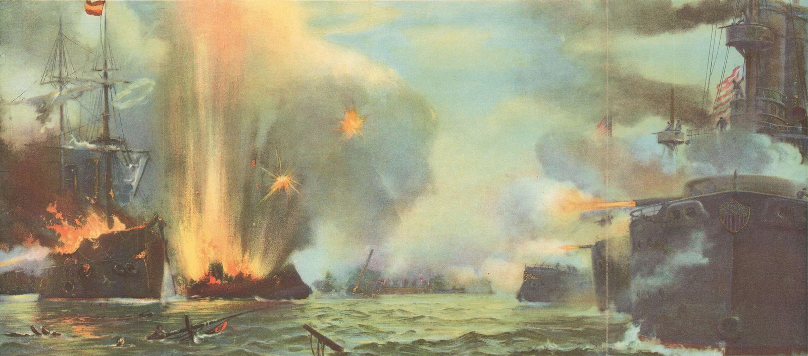 The Battle of Manila Bay (1898): America's Imperial Awakening (image credits: wikimedia)