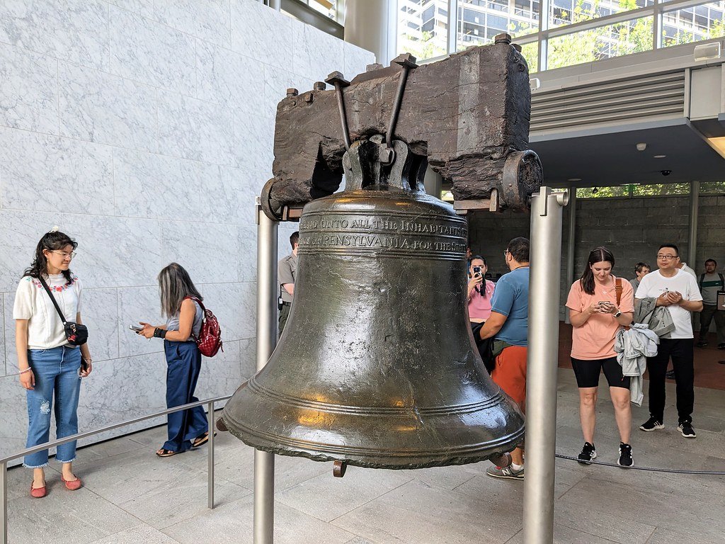 The Liberty Bell's Cross-Country Tour Like a Rock Star (image credits: flickr)