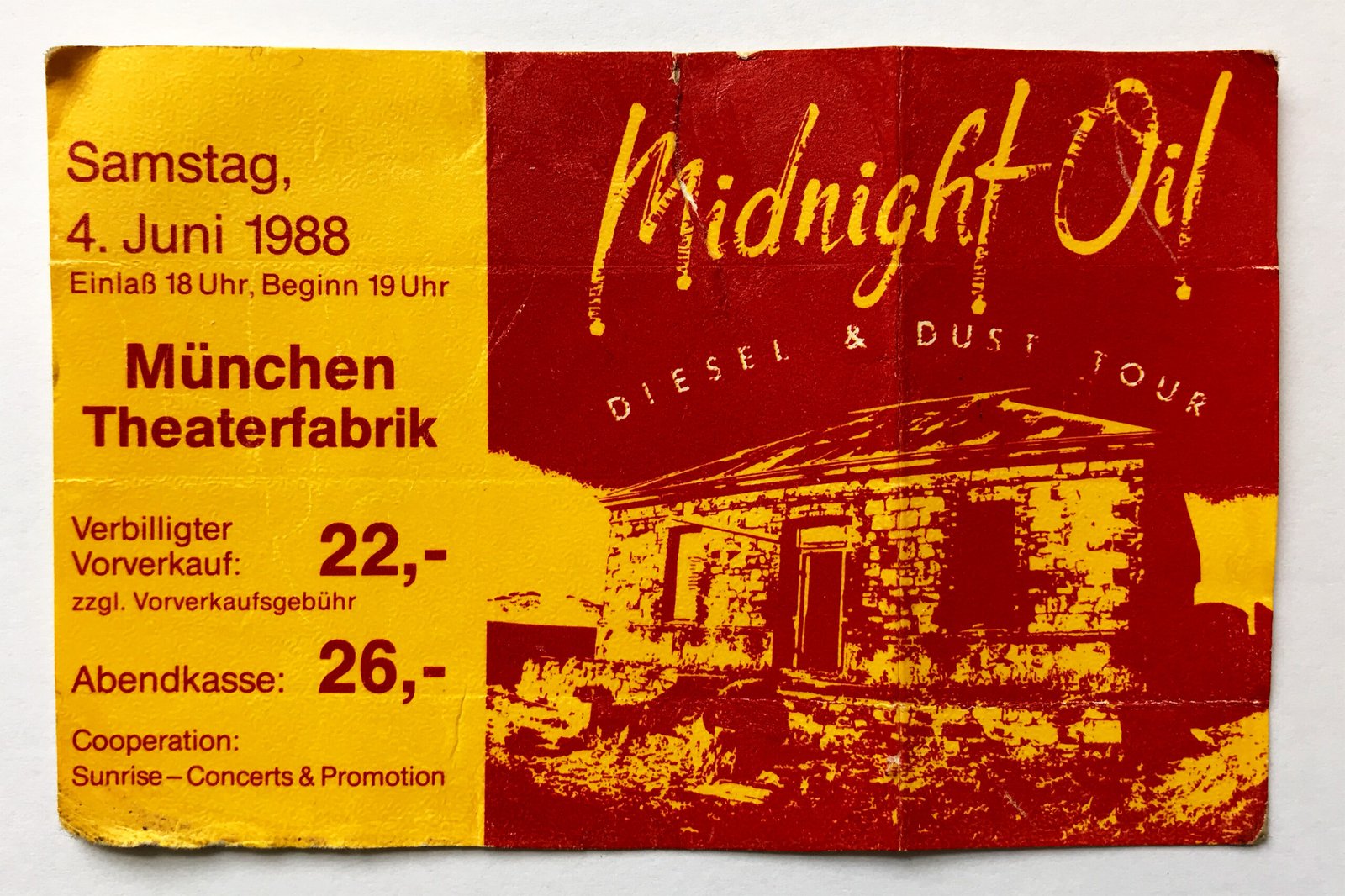 Midnight Oil – Diesel and Dust (1987) (image credits: wikimedia)
