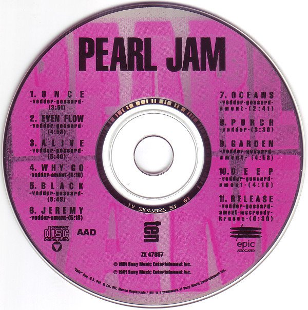 Pearl Jam – Vitalogy (1994) (image credits: wikimedia)