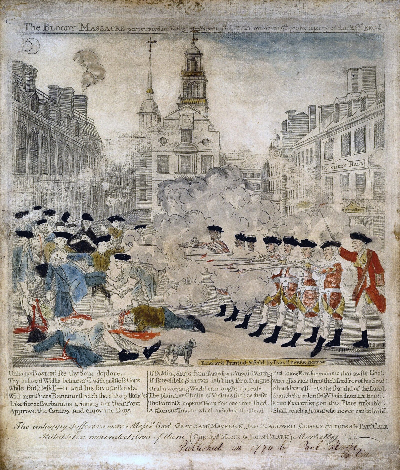 The Hidden Agent Behind the Boston Massacre Riot (1770) (image credits: wikimedia)