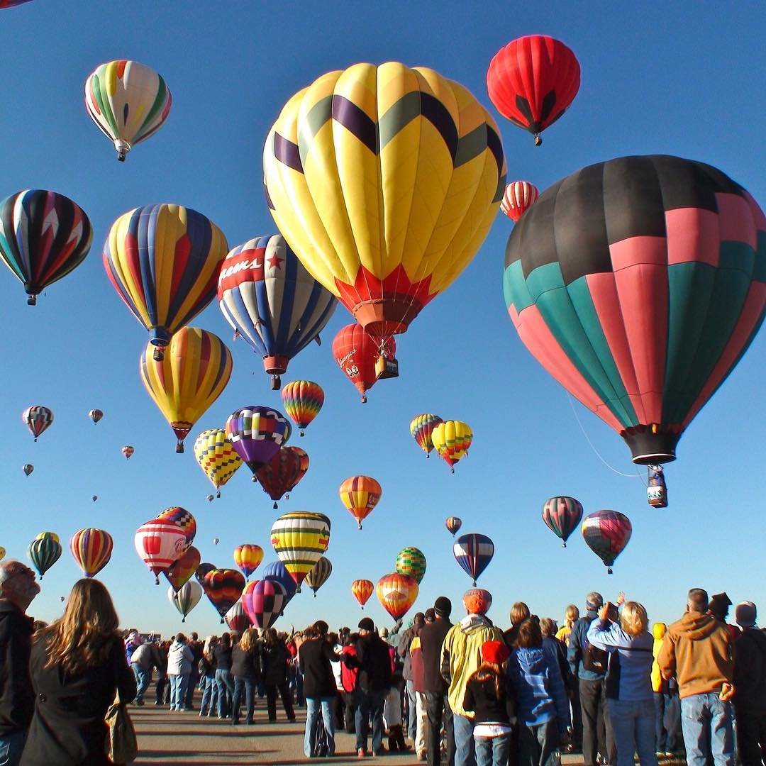 9. The Albuquerque International Balloon Fiesta (image credits: wikimedia)
