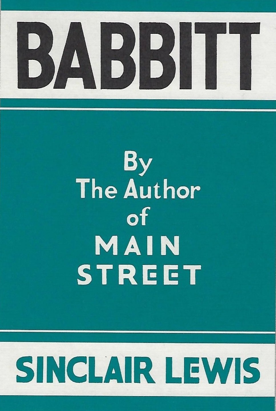Babbitt – Sinclair Lewis (image credits: wikimedia)