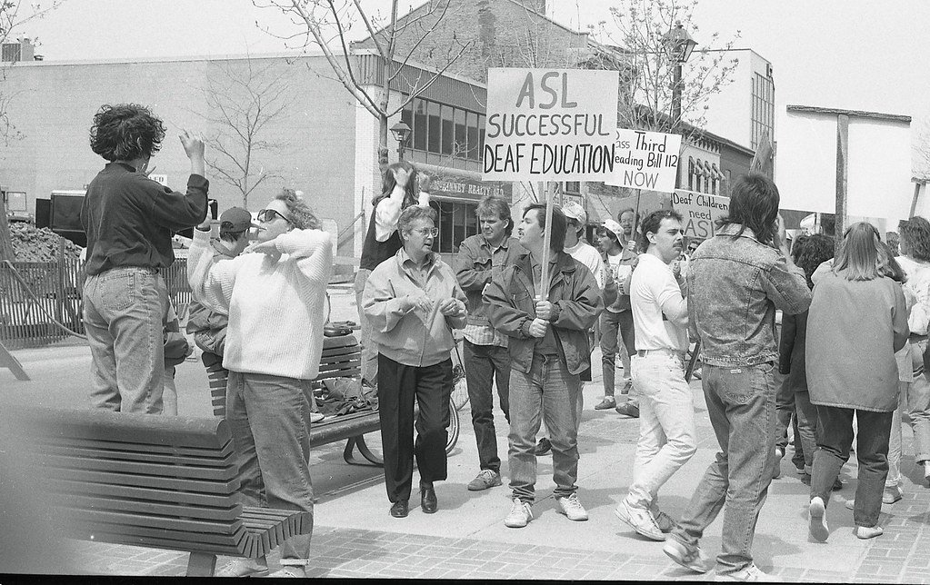 17. The 1988 Deaf President Now Movement at Gallaudet University (image credits: flickr)