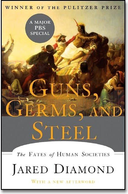 Guns, Germs, and Steel by Jared Diamond (image credits: flickr)