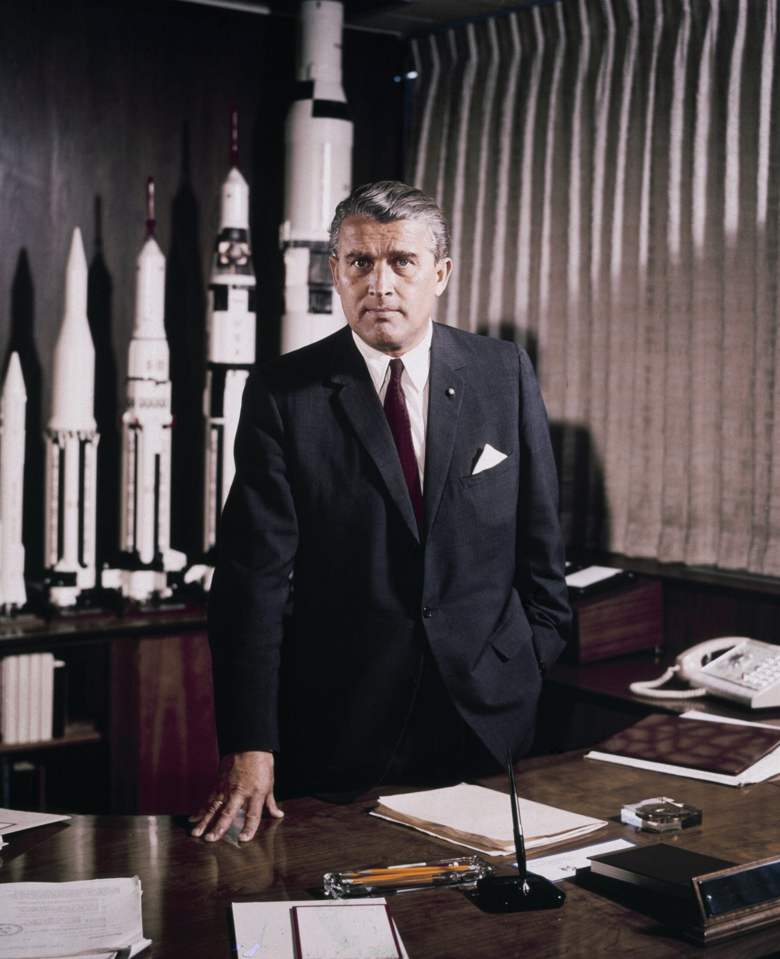The Mars Project by Wernher von Braun (image credits: By NASA/MSFC, Public domain, https://commons.wikimedia.org/w/index.php?curid=31122)