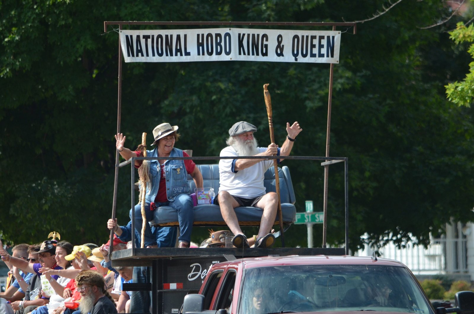 National Hobo Convention: Britt's Rail Town Renaissance (image credits: By Drifter Ken, CC BY-SA 4.0, https://commons.wikimedia.org/w/index.php?curid=93971996)