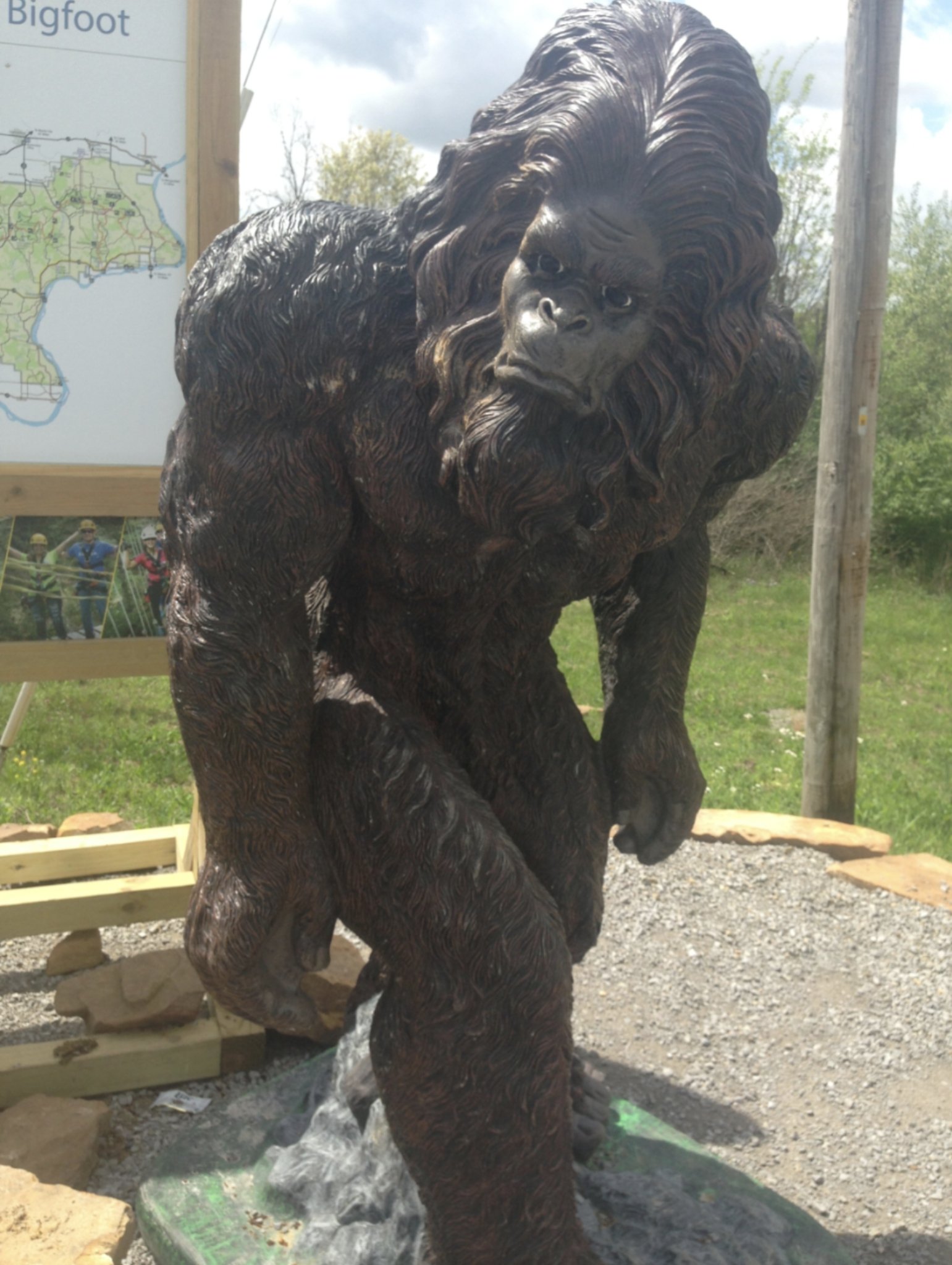 The Tall Tale of Bigfoot (image credits: By Bloodyboppa, CC BY-SA 4.0, https://commons.wikimedia.org/w/index.php?curid=103485396)
