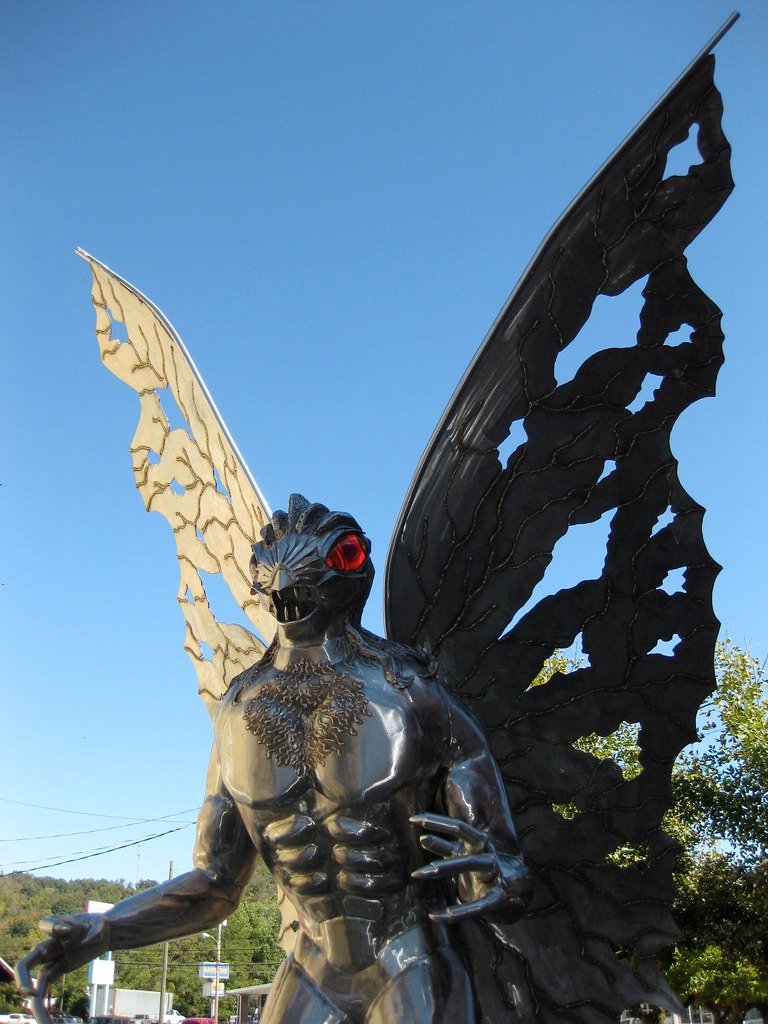 The Shifting Face of the Mothman (image credits: flickr)