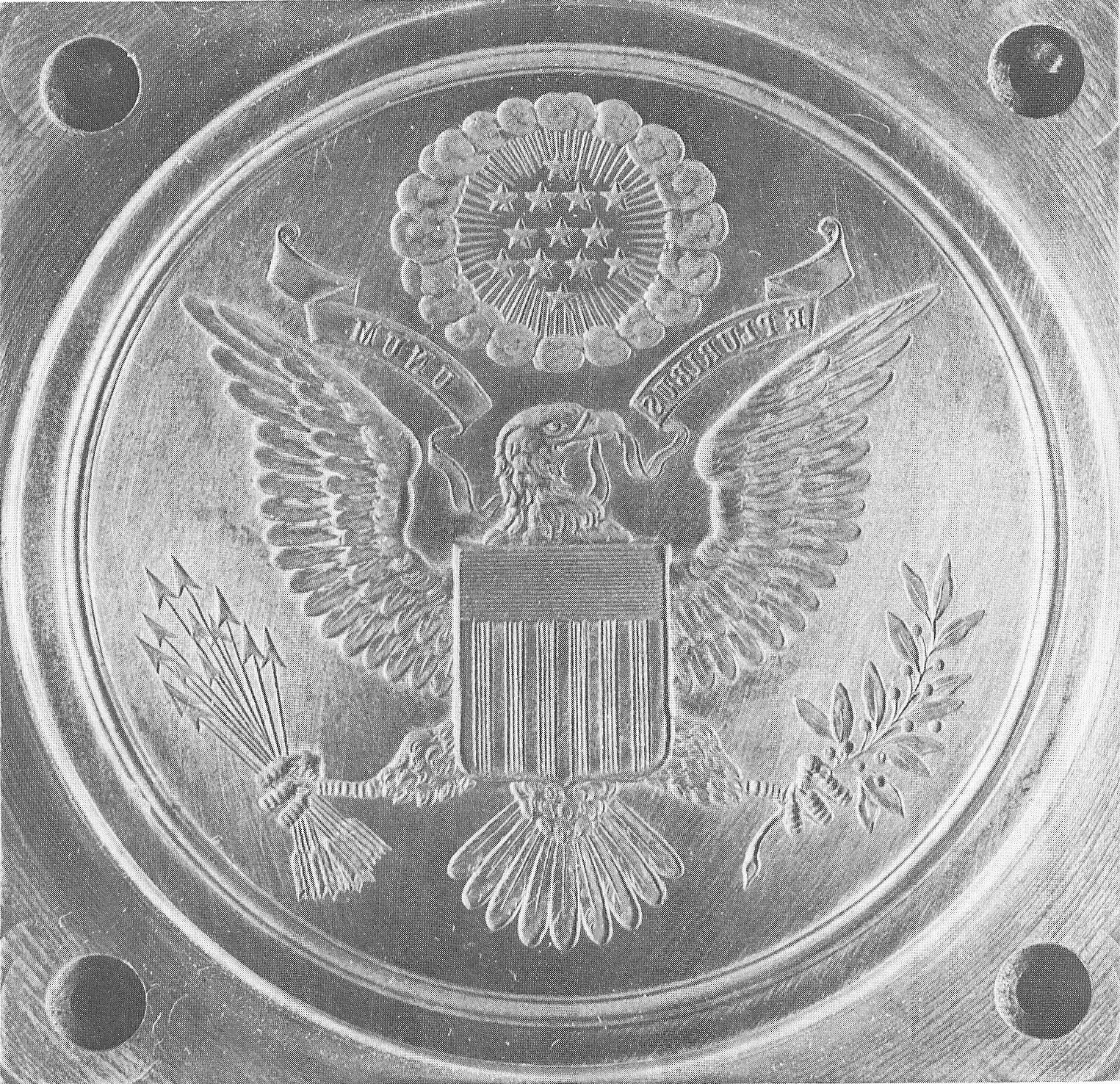 The Eagle’s Hidden Message on the Great Seal (image credits: Scanned from page 276 of The Eagle and the Shield by Richard Patterson and Richardson Dougall, 1978., Public domain, https://commons.wikimedia.org/w/index.php?curid=5809427)