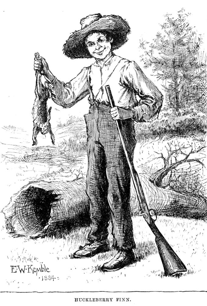 Huckleberry Finn and Free Speech in Schools (image credits: Transferred from en.wikipedia to Commons., Public domain, https://commons.wikimedia.org/w/index.php?curid=1854602)