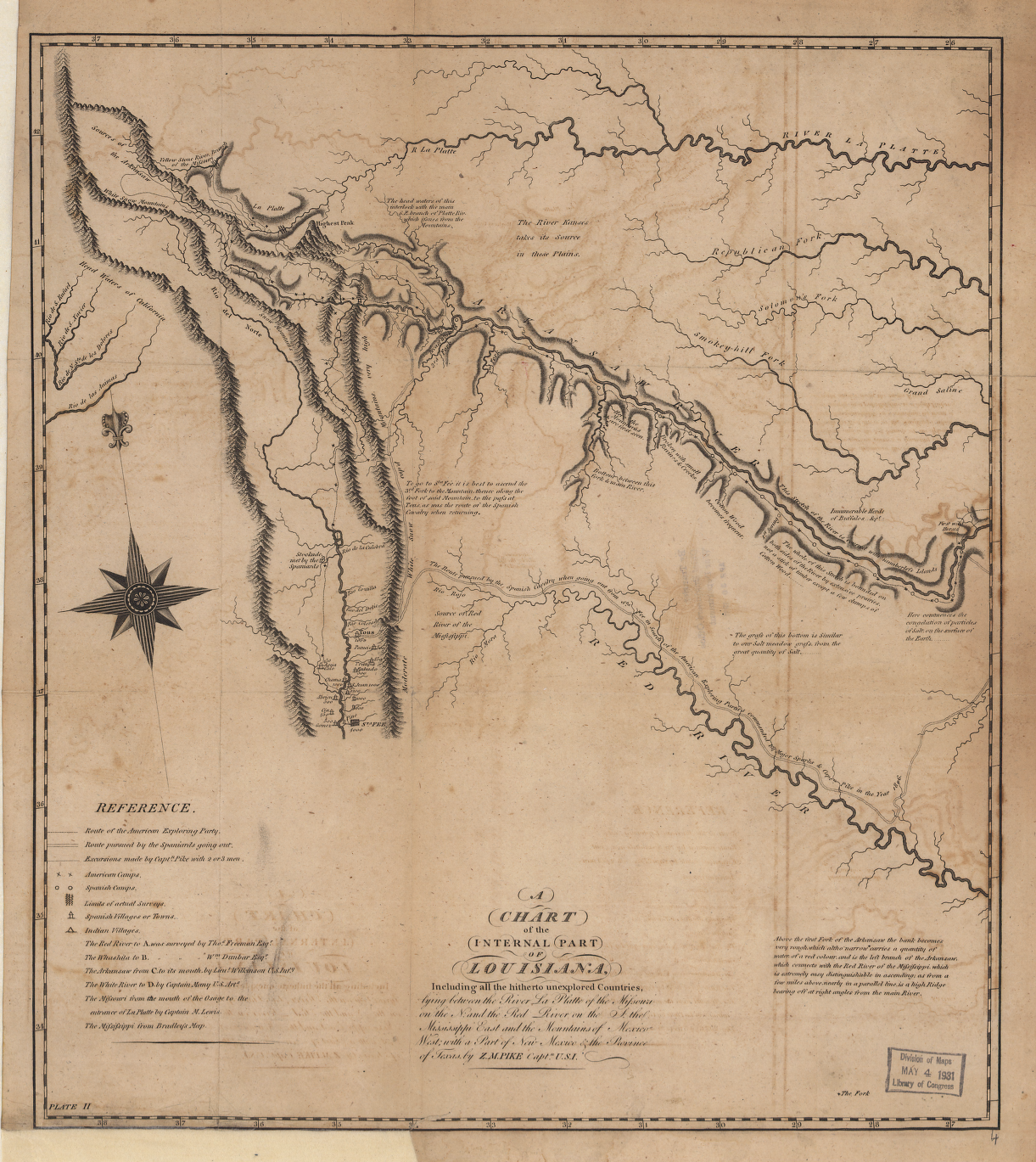 Zebulon Pike’s Vanished Spanish Border Notes (image credits: wikimedia)
