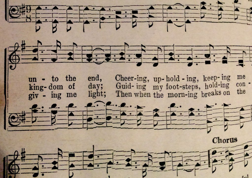 Disappearing Shape-Note Singing Books (image credits: flickr)