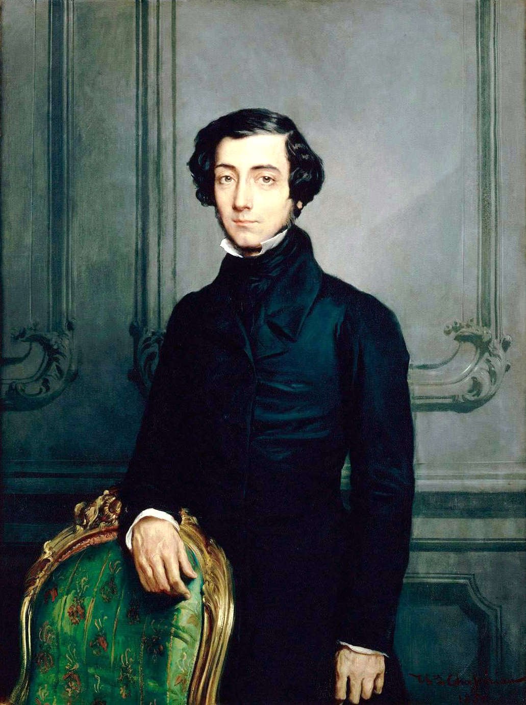 Democracy in America by Alexis de Tocqueville (image credits: [1], Public domain, https://commons.wikimedia.org/w/index.php?curid=105979)