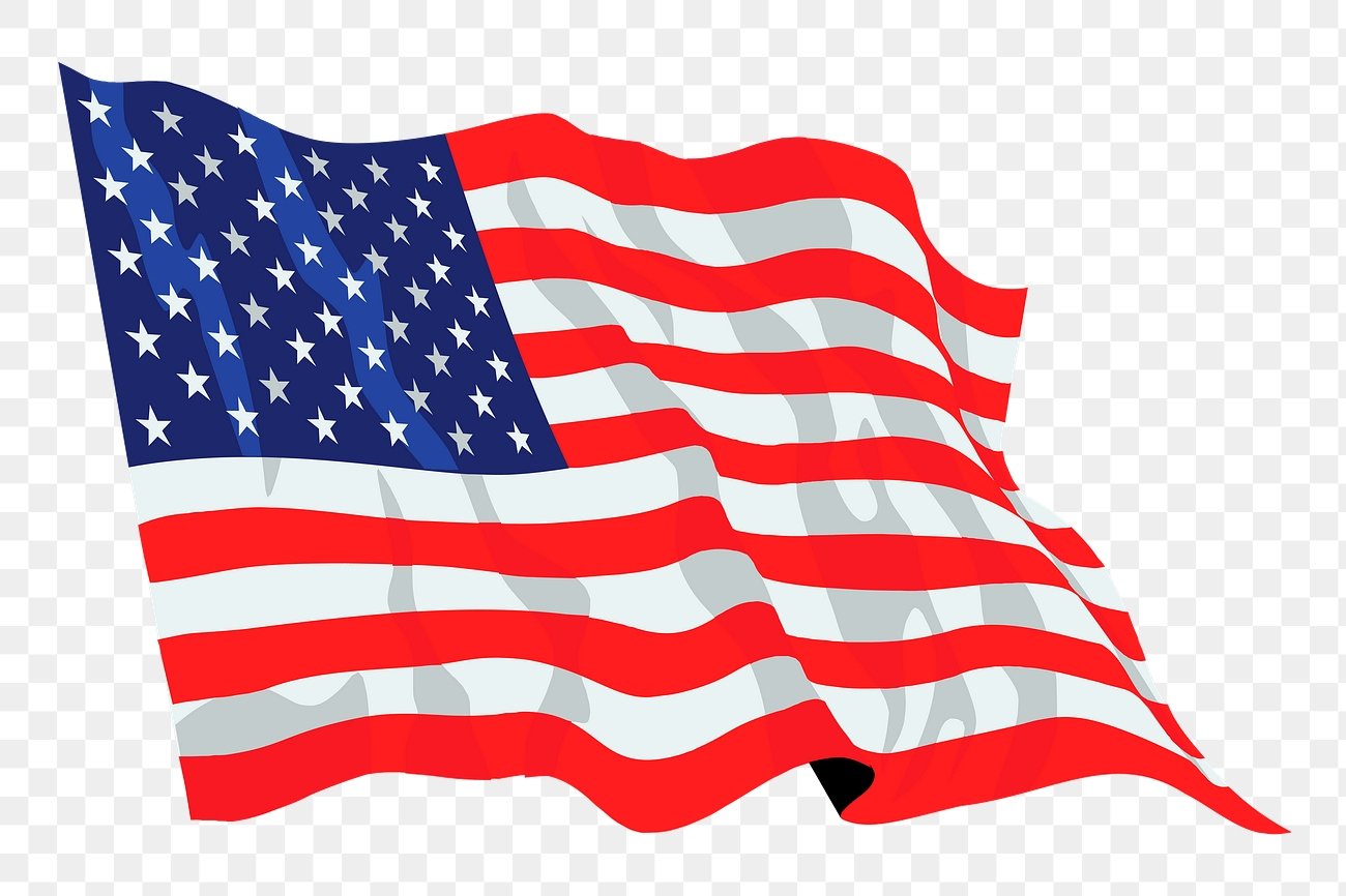 The American Flag: A Teenager's High School Project (image credits: rawpixel)