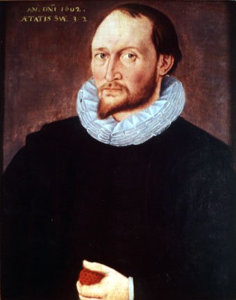 Thomas Harriot’s Unseen Roanoke Records (image credits: By Unidentified painter, Public domain, https://commons.wikimedia.org/w/index.php?curid=3994065)