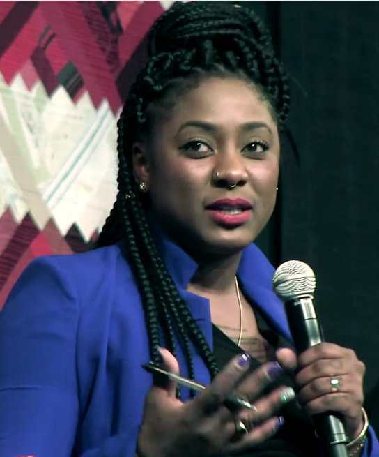 Alicia Garza: Co-Creator of Black Lives Matter (image credits: The Movement Moment - panel at CitizenUCon16, CC BY 3.0, https://commons.wikimedia.org/w/index.php?curid=50088219)