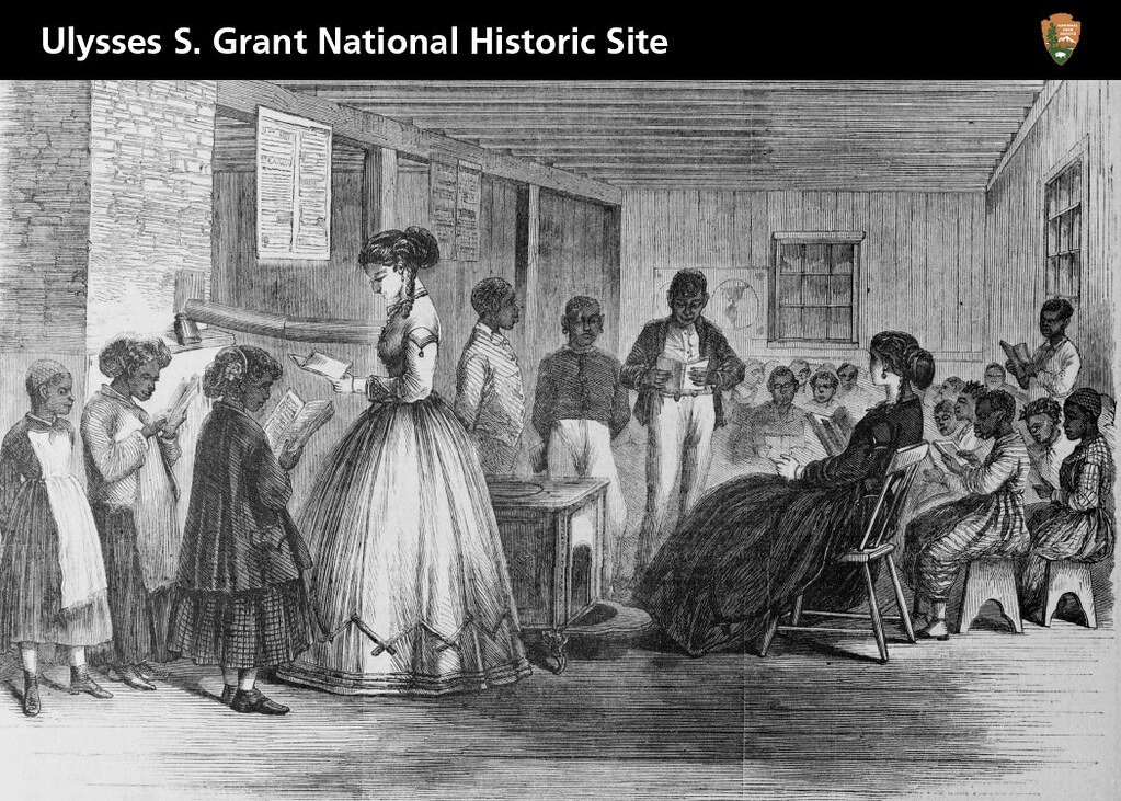 The Freedmen's Bureau Schools: America's First Federal Education Initiative (image credits: flickr)