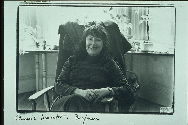 Denise Levertov – Boston's Contemplative Activist (image credits: By Elsa Dorfman, CC BY-SA 3.0, https://commons.wikimedia.org/w/index.php?curid=1370783)