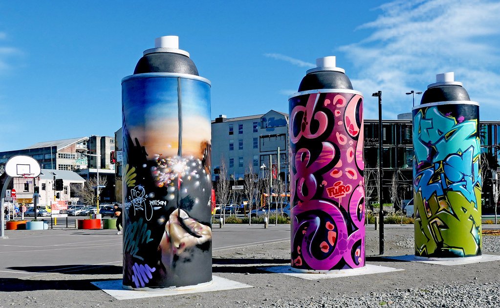 Spray Paint: The Weapon of Choice (image credits: flickr)