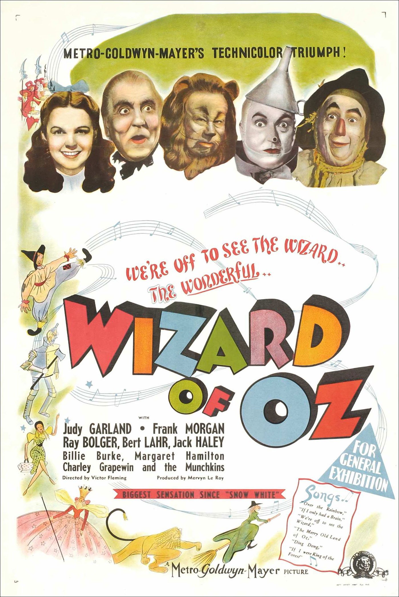 The Wizard of Oz (1939) - Technicolor Dreams (image credits: By MGM, Public domain, https://commons.wikimedia.org/w/index.php?curid=3383511)