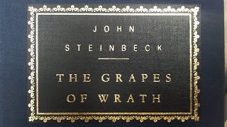 John Steinbeck – The Grapes of Wrath (1939) (image credits: By Unknown authorUnknown author, CC BY-SA 2.5, https://commons.wikimedia.org/w/index.php?curid=78800934)