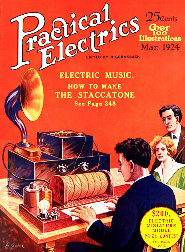 Hugo Gernsback's Technical Background (image credits: flickr)