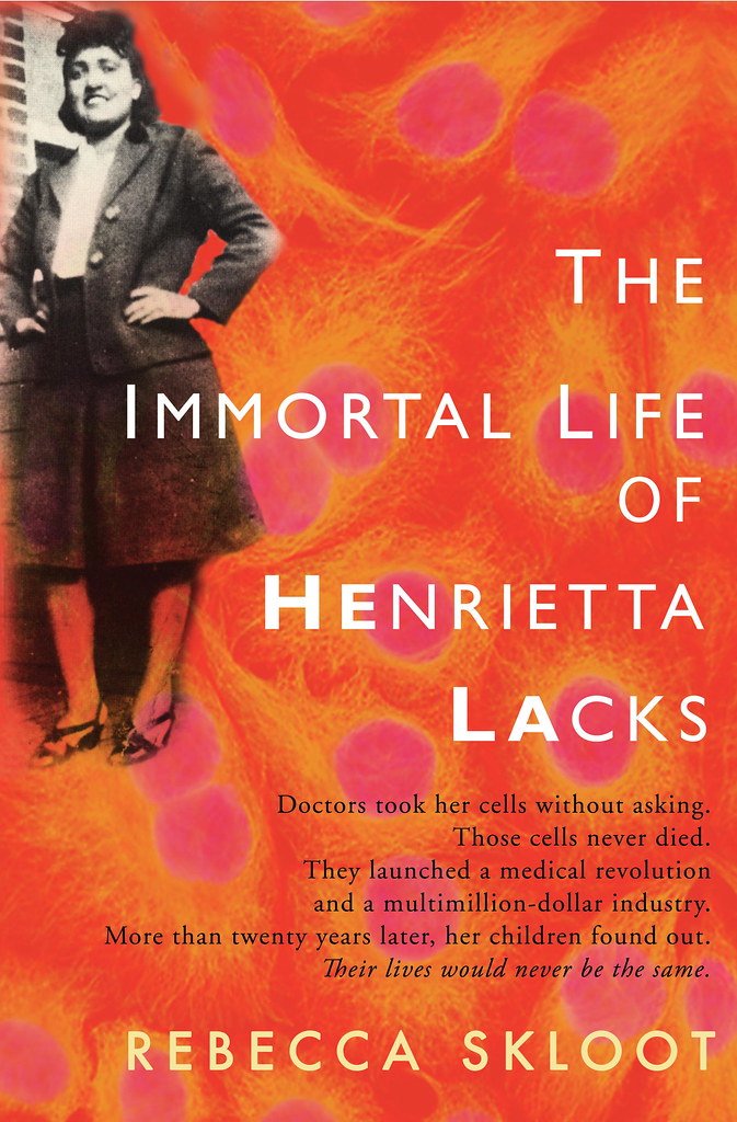 8. The Immortal Life of Henrietta Lacks (2010) by Rebecca Skloot (image credits: flickr)