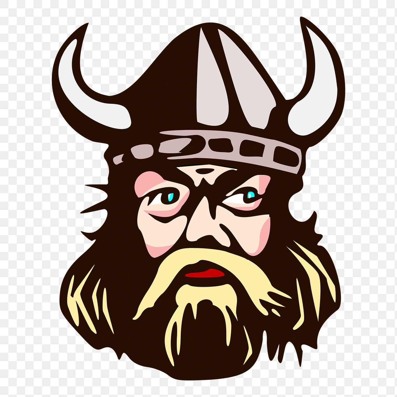 Vikings Wore Horned Helmets in Battle (image credits: rawpixel)