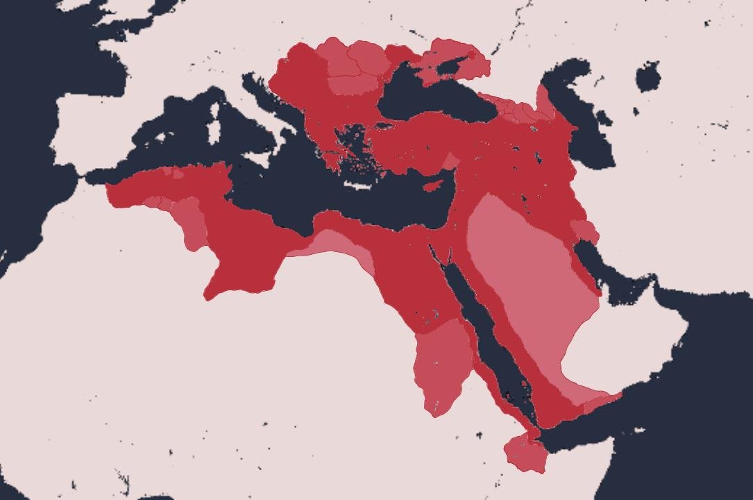 The Ottoman Empire - The Sick Man's Final Breath (image credits: By Dodobondo, CC BY-SA 4.0, https://commons.wikimedia.org/w/index.php?curid=116619150)