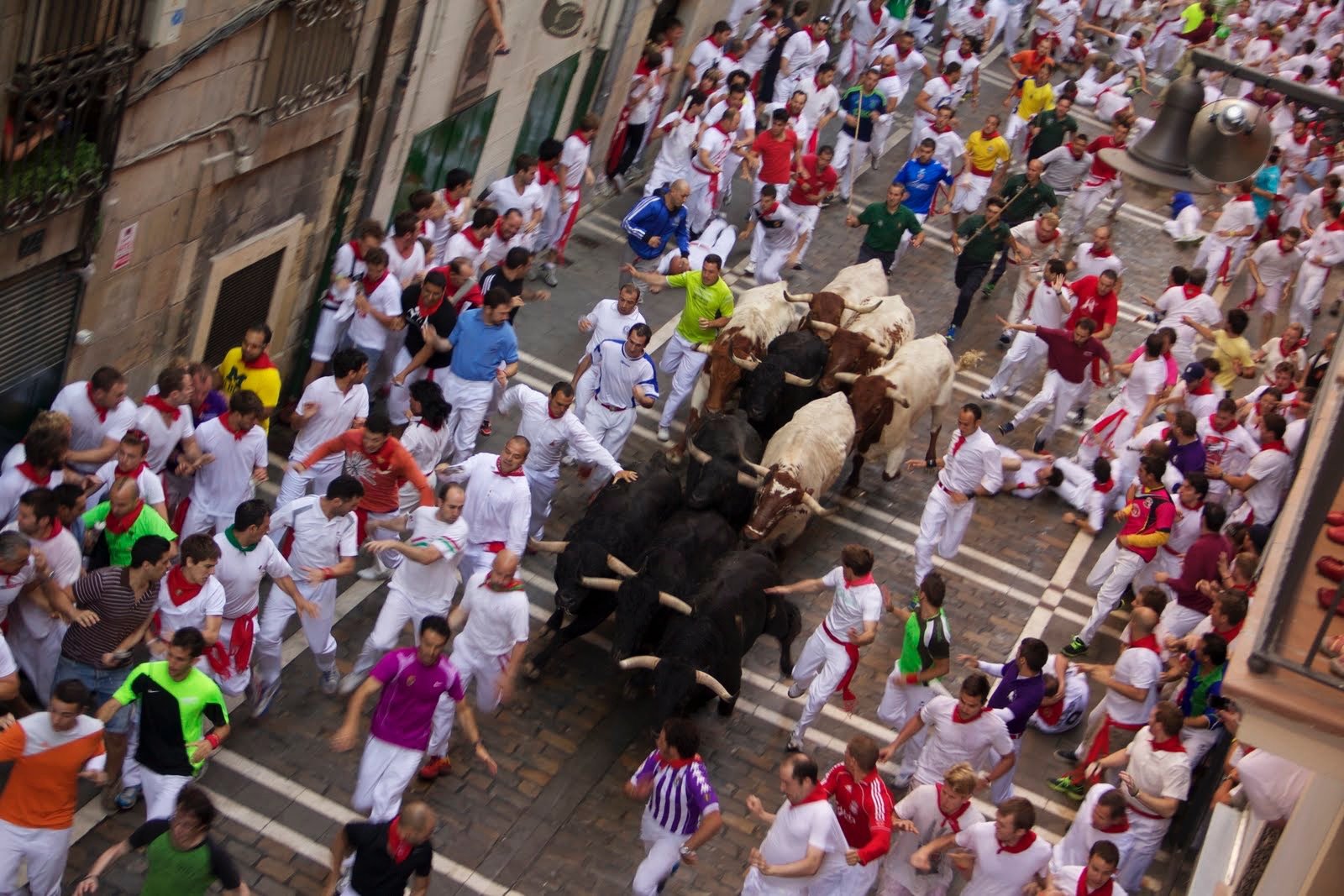 Running of the Bulls (San Fermín Festival) – The Ultimate Adrenaline Rush (image credits: wikimedia)