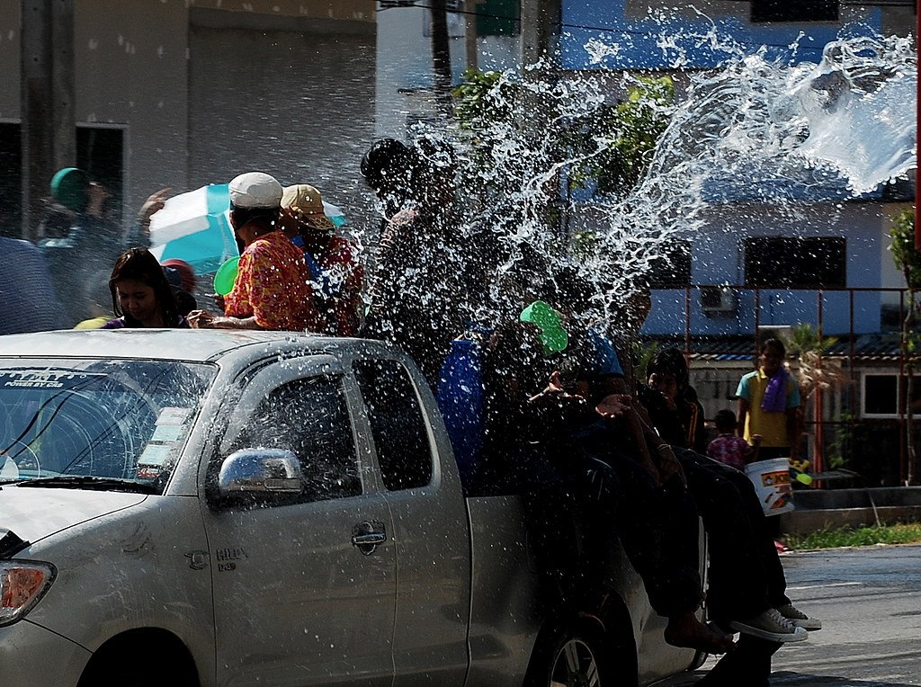 Songkran Water Festival - Thailand's Splash of Joy (image credits: flickr)