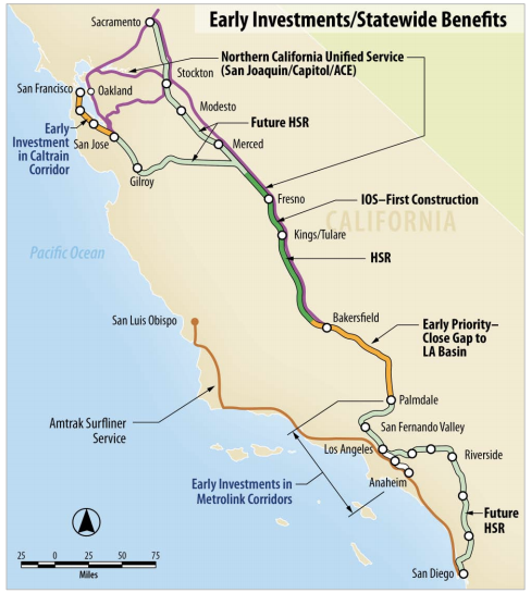 The California High-Speed Rail: $100 Billion Gamble on the Future (image credits: wikimedia)