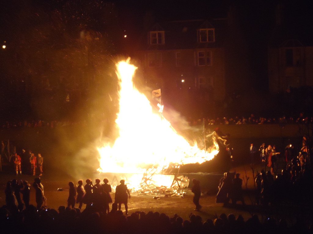 Up Helly Aa - Scotland's Viking Fire Festival (image credits: flickr)