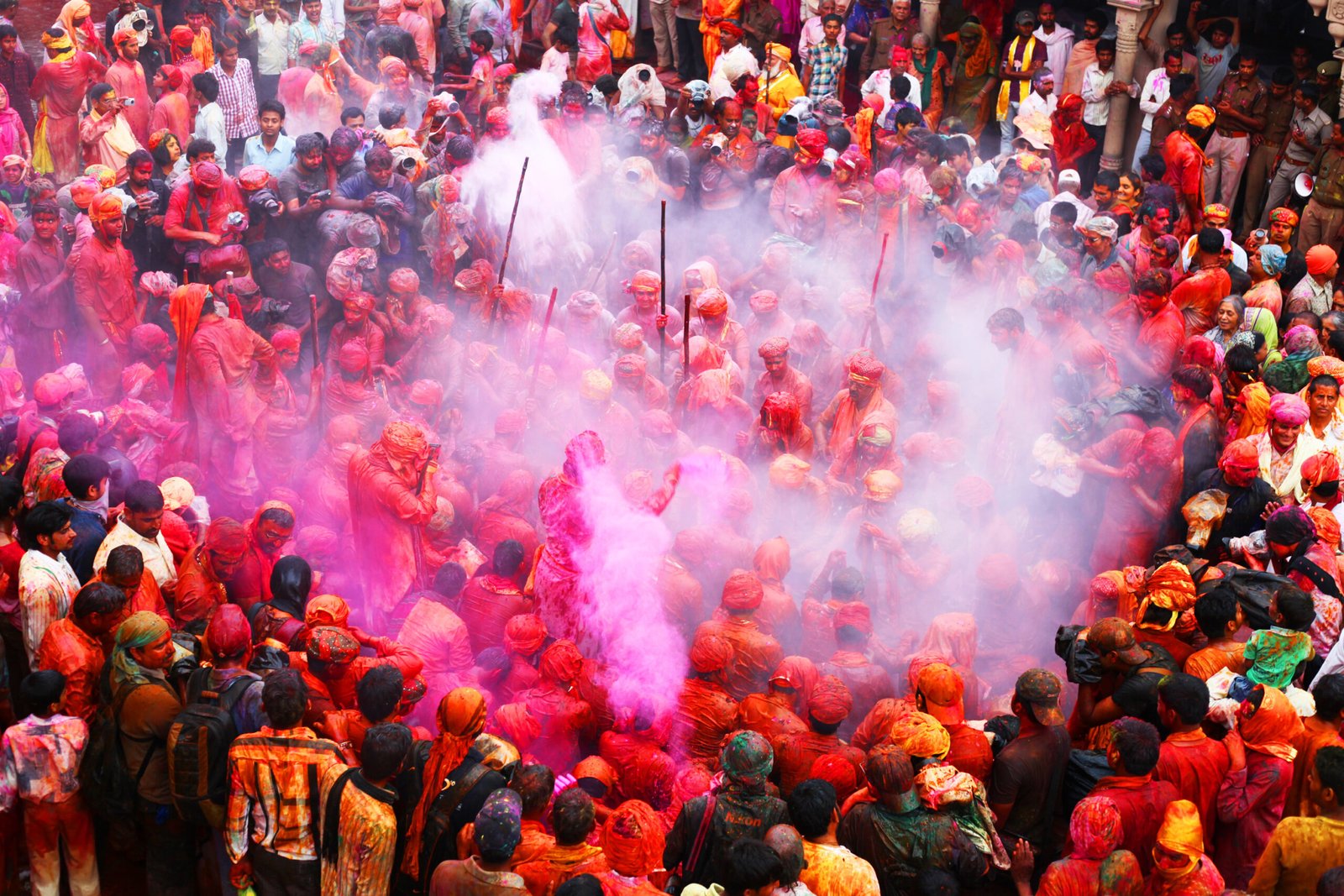 Holi - India's Festival of Colors (image credits: wikimedia)