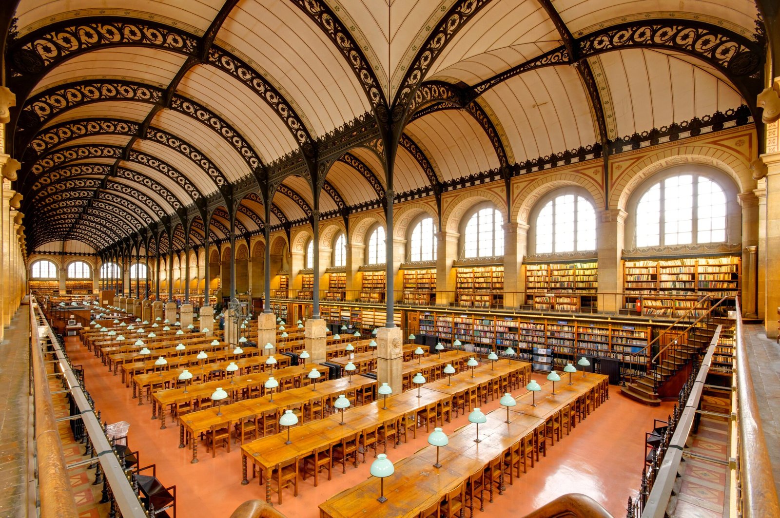Bibliothèque Sainte-Geneviève - Iron and Inspiration (image credits: wikimedia)