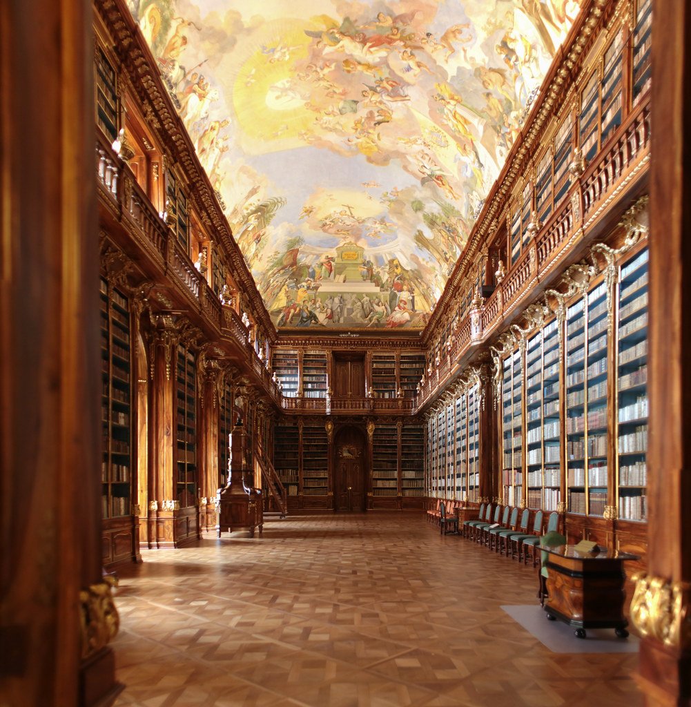 Strahov Monastery Library - Prague's Twin Treasures (image credits: flickr)