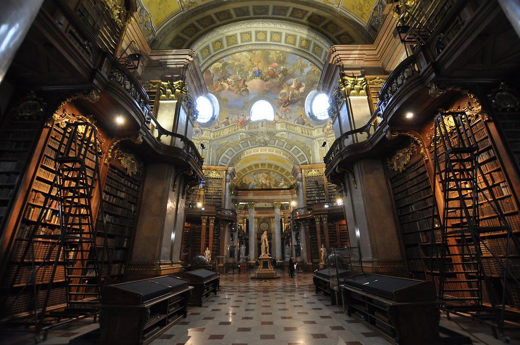 National Library of Austria - Habsburg Grandeur (image credits: flickr)