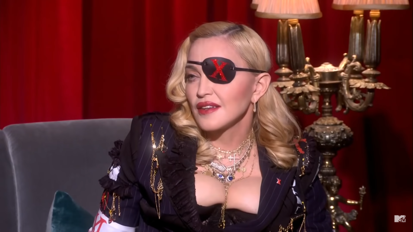 Madonna's Unforgettable Kiss (image credits: By MTV International, CC BY 3.0, https://commons.wikimedia.org/w/index.php?curid=78916768)