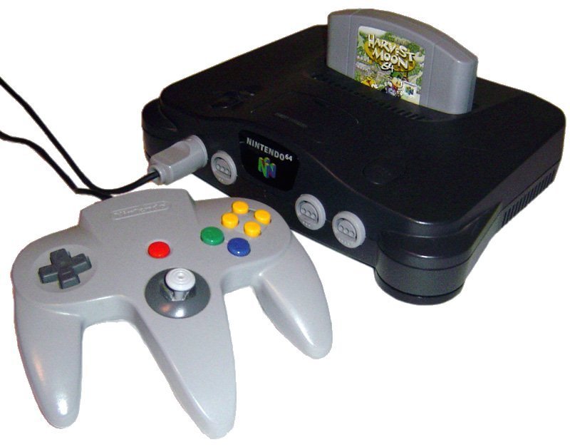 Nintendo 64 (1996) - The 3D Revolution (Image Credits: Wikimedia)