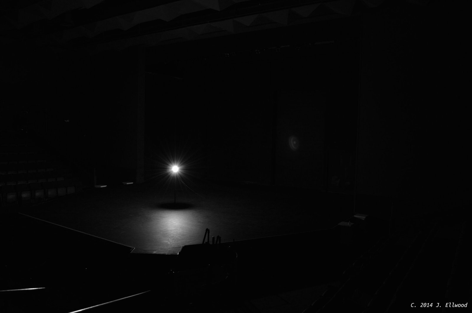 The Gurdon Light and the Ghost of William McClain (Image Credits: Wikimedia)