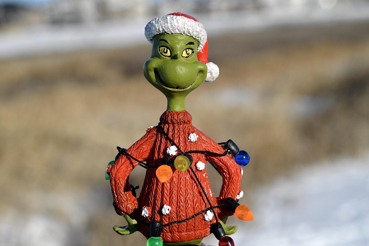The Grinch from How the Grinch Stole Christmas (Image Credits: Pixabay)
