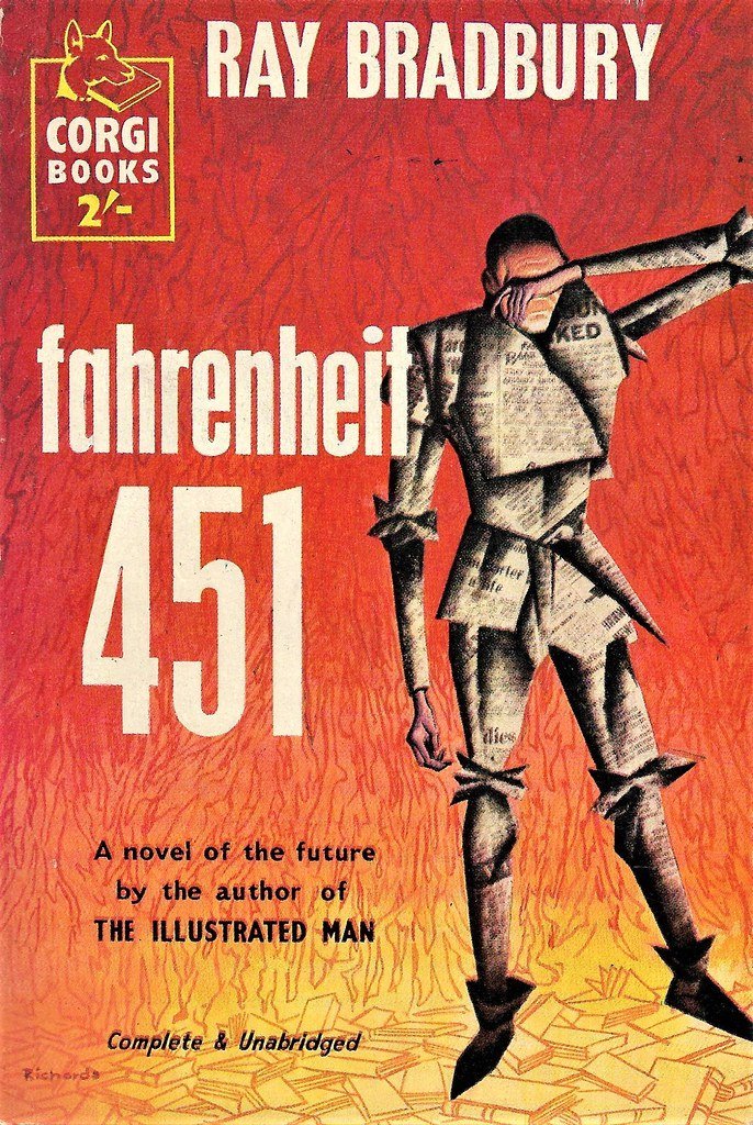 Fahrenheit 451 by Ray Bradbury (Image Credits: Flickr)